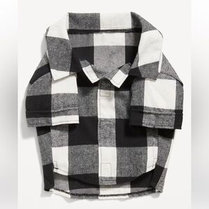 Print Flannel Shirt for Pets